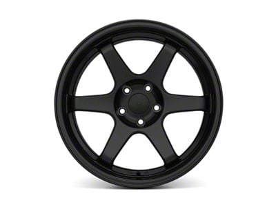 9Six9 Wheels SIX-1 Matte Black Wheel; 18x10; 35mm Offset (05-09 Mustang)