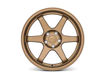 9Six9 Wheels SIX-1 Matte Bronze Wheel; 17x8; 35mm Offset (05-09 Mustang GT, V6)