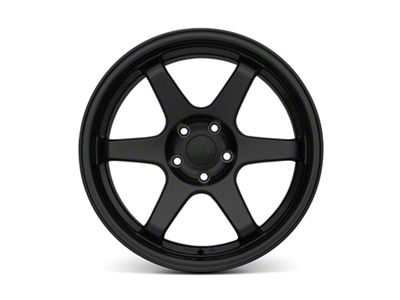 9Six9 Wheels SIX-1 Matte Black Wheel; 18x8.5; 35mm Offset (94-98 Mustang)