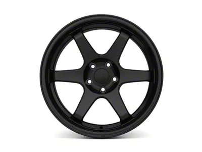 9Six9 Wheels SIX-1 Matte Black Wheel; 18x10; 35mm Offset (24-25 Mustang EcoBoost w/o Performance Pack)