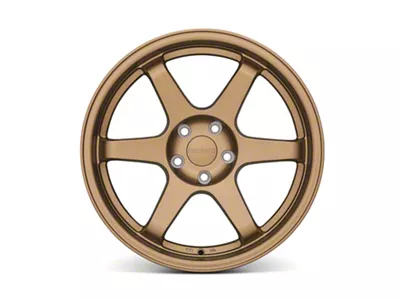 9Six9 Wheels SIX-1 Matte Bronze Wheel; 18x8.5; 35mm Offset (24-25 Mustang GT w/o Performance Pack, EcoBoost)