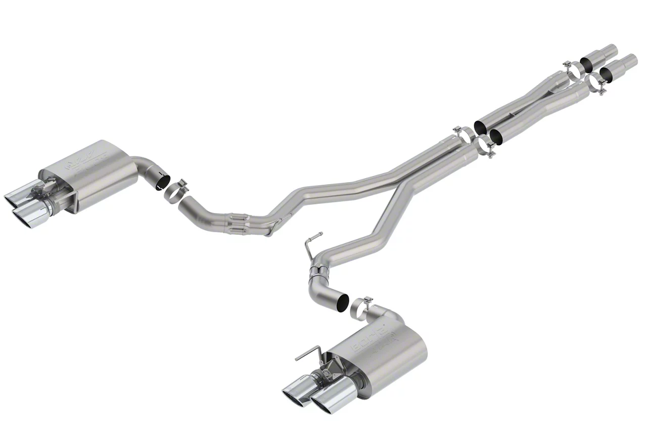 Borla ATAK Cat-Back Exhaust with Chrome Tips