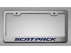 Illuminated License Plate Frame with Scat Pack Logo