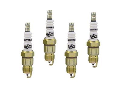 Accel HP Copper Spark Plugs; 4-Pack (93-02 5.7L Camaro)