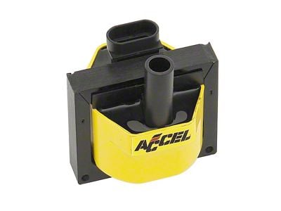 Accel SuperCoil Ignition Coil; Yellow (96-97 5.7L Camaro)