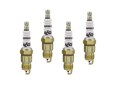 Accel HP Copper Spark Plugs; 4-Pack (97-03 Corvette C5)