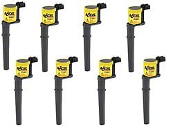 Accel Super Coil Packs; Yellow (99-04 Mustang Cobra, Mach 1)