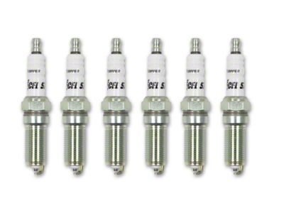 Accel HP Copper Spark Plugs; 1 Range Colder; 6-Pack (15-19 EcoBoost Mustang)