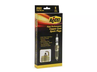 Accel HP Copper Spark Plugs (05-Early 08 Mustang GT, GT500)