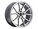 Advanti Hybris Machine Face Silver Wheel; 18x8 (07-10 AWD Charger)