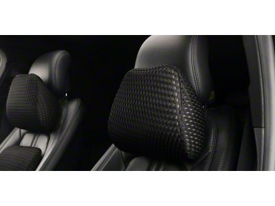 Aegis Cover Neo-Mesh Memory Foam Headrest; Black (Universal; Some Adaptation May Be Required)