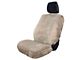 Aegis Cover Fleece Easy Fit Wrap Low Back Bucket Seat Cover; Sand (Universal; Some Adaptation May Be Required)