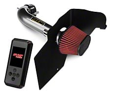 AEM Gunmetal Brute Force Cold Air Intake and VMP Rev-X Tuner (15-17 Mustang GT Stock or w/ Bolt-On Mods)