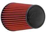 AEM Induction DryFlow Air Filter; 6-Inch Inlet / 9.125-Inch Length (Universal; Some Adaptation May Be Required)