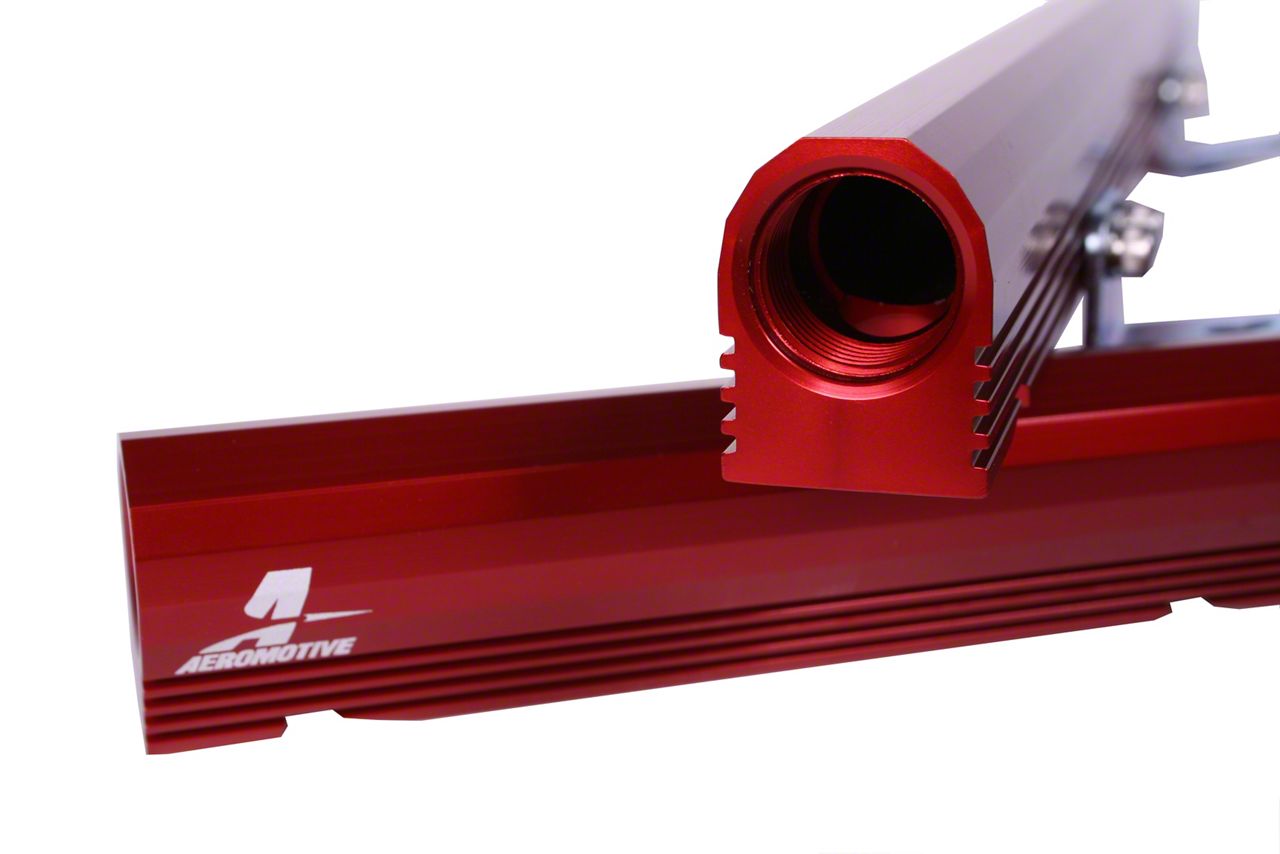 Aeromotive Camaro High Flow Fuel Rail Kit; Red 14106 (98-02 5.7L Camaro ...