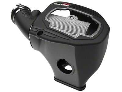 AFE Momentum GT Cold Air Intake with Pro 5R Oiled Filter; Black (11-23 6.4L HEMI Challenger w/ Shaker Hood)