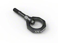 AFE Control PFADT Series Rear Tow Hook; Gray (20-24 Corvette C8, Excluding Z06)