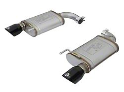 AFE MACH Force-XP 2.50-Inch Axle-Back Exhaust System with Black Tips (15-23 Mustang EcoBoost w/o Active Exhaust)