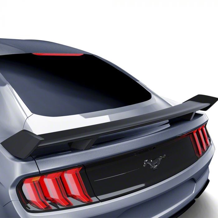 Air Design Mustang Rear Spoiler; Satin Black Fo22a34 (15-23 Mustang 