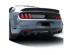 Air Design Rear Valance Diffuser; Satin Black (15-17 Mustang GT Premium, EcoBoost Premium)