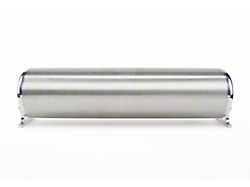 Air Lift Performance FLO Air Tank and Tank Mounting Hardware; 24-Inch; Brushed/Polished (Universal; Some Adaptation May Be Required)