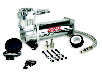 Air Lift Performance Viair 444C Compressor; Chrome (Universal; Some Adaptation May Be Required)