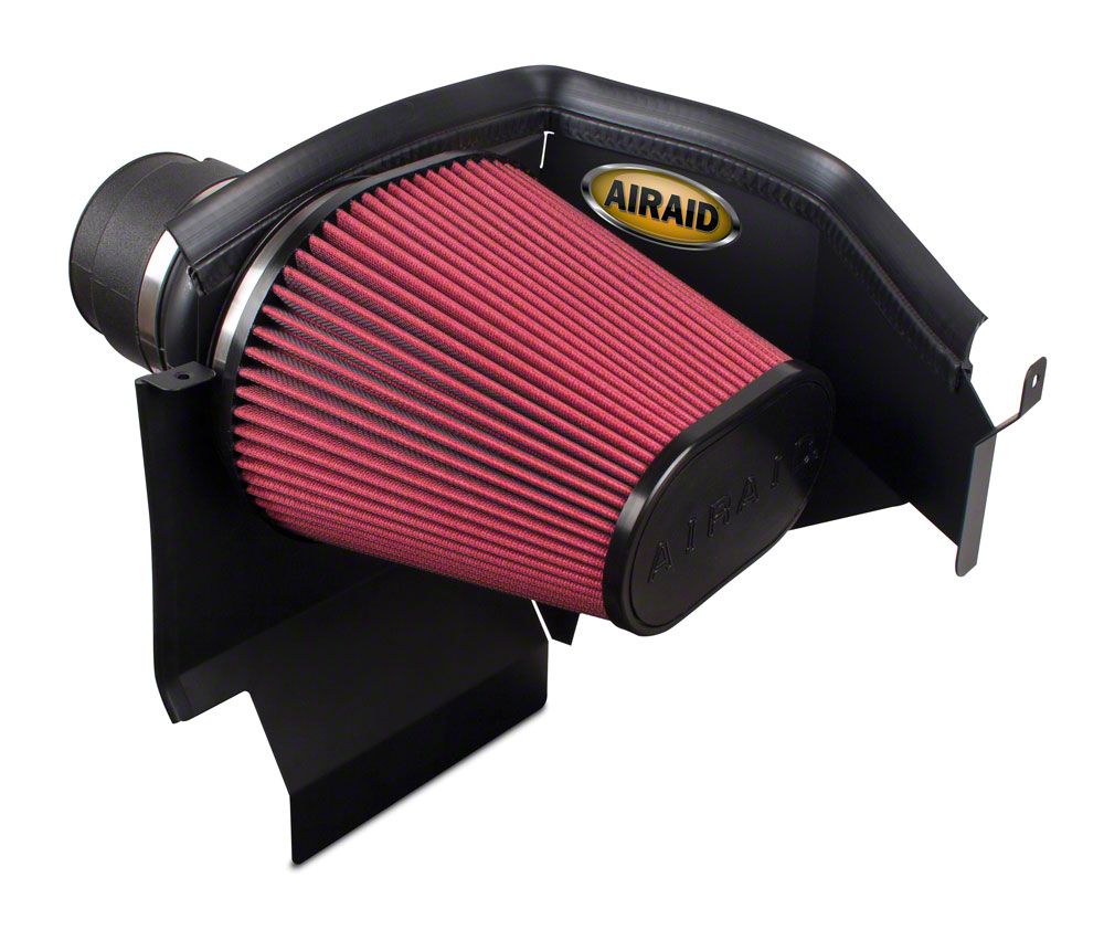 Airaid Charger Cold Air Dam Intake With Red Synthaflow Oiled Filter Air