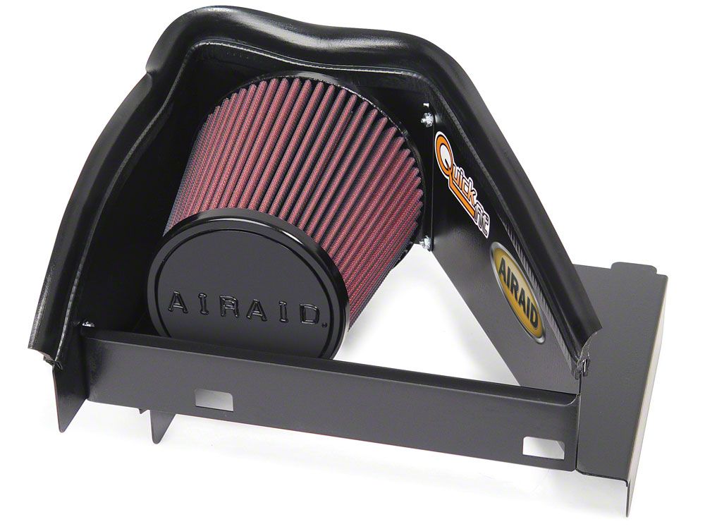 Airaid Charger Cold Air Dam Intake With Red Synthaflow Oiled Filter Air