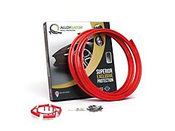 AlloyGator Wheel Protectors; Red (Universal; Some Adaptation May Be Required)