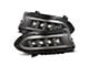 AlphaRex NOVA-Series LED Projector Headlights; Black Housing; Clear Lens (15-23 Charger w/ Factory Halogen Headlights)