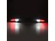 AlphaRex NOVA-Series Prismatic LED Tail Lights; Black Housing; Clear Lens (15-23 Charger)