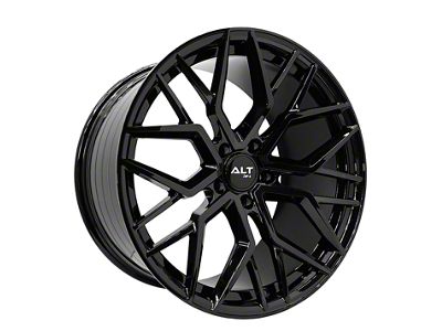 ALT Forged Velocity Satin Black Wheel; Front Only; 19x8.5; 34mm Offset (20-25 Corvette C8 Stingray)