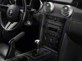 SEC10 Dash Overlay Kit; Carbon Fiber (05-09 Mustang)