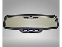 American Car Craft Rear View Mirror Trim; Brushed (12-13 Camaro)