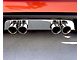 American Car Craft Exhaust Filler Panel; Chrome (06-13 Corvette C6 w/ NPP Dual Mode Exhaust