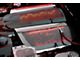 American Car Craft Iluminated Fuel Rail Covers; Stainless; Red LED (06-12 Corvette C6 Z06)