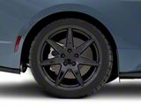 2020 GT500 Style Gloss Black Wheel; Rear Only; 19x10; 48mm Offset (24-25 Mustang)