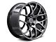 AMR Dark Stainless Wheel; 18x9 (2024 Mustang EcoBoost w/o Performance Pack)