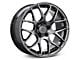 AMR Dark Stainless Wheel; Rear Only; 19x10 (2024 Mustang)