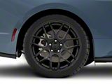 AMR Gloss Black Wheel; Rear Only; 19x10; 48mm Offset (24-25 Mustang)