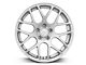 AMR Silver Wheel; Rear Only; 20x10 (2024 Mustang)
