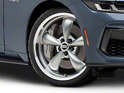 Deep Dish Bullitt Anthracite Wheel; 20x8.5 (2024 Mustang EcoBoost w/o Performance Pack)