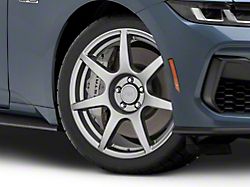 GT350R Style Charcoal Wheel; 19x8.5 (2024 Mustang)