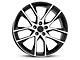 Magnetic Style Gloss Black Machined Wheel; 19x8.5 (2024 Mustang)