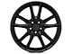 Track Pack Style Gloss Black Wheel; Rear Only; 19x10 (2024 Mustang)