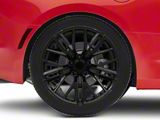 ZL1 Style Gloss Black Wheel; Rear Only; 20x10; 30mm Offset (16-24 Camaro)