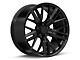 ZL1 Style Gloss Black Wheel; Rear Only; 20x10 (16-24 Camaro)