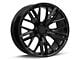 ZL1 Style Gloss Black Wheel; Rear Only; 20x10 (16-24 Camaro)