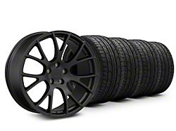 20x9 Hellcat Style & NITTO High Performance NT555 G2 Tire Package (08-23 RWD Challenger, Excluding Widebody)