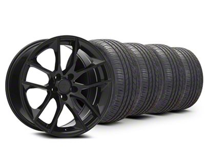 19x8.5 Magnetic Style & Atturo All-Season AZ850 Tire Package (15-23 Mustang GT, EcoBoost, V6)